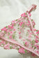 pink flower bra, see through sheer bra, lingerie store