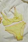 sheer yellow lingerie set, lingerie shop