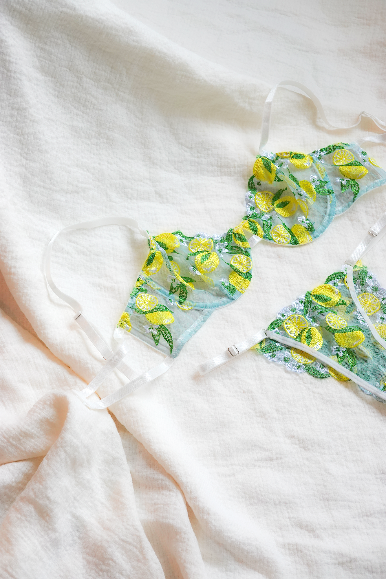 Lemon Lingerie Set
