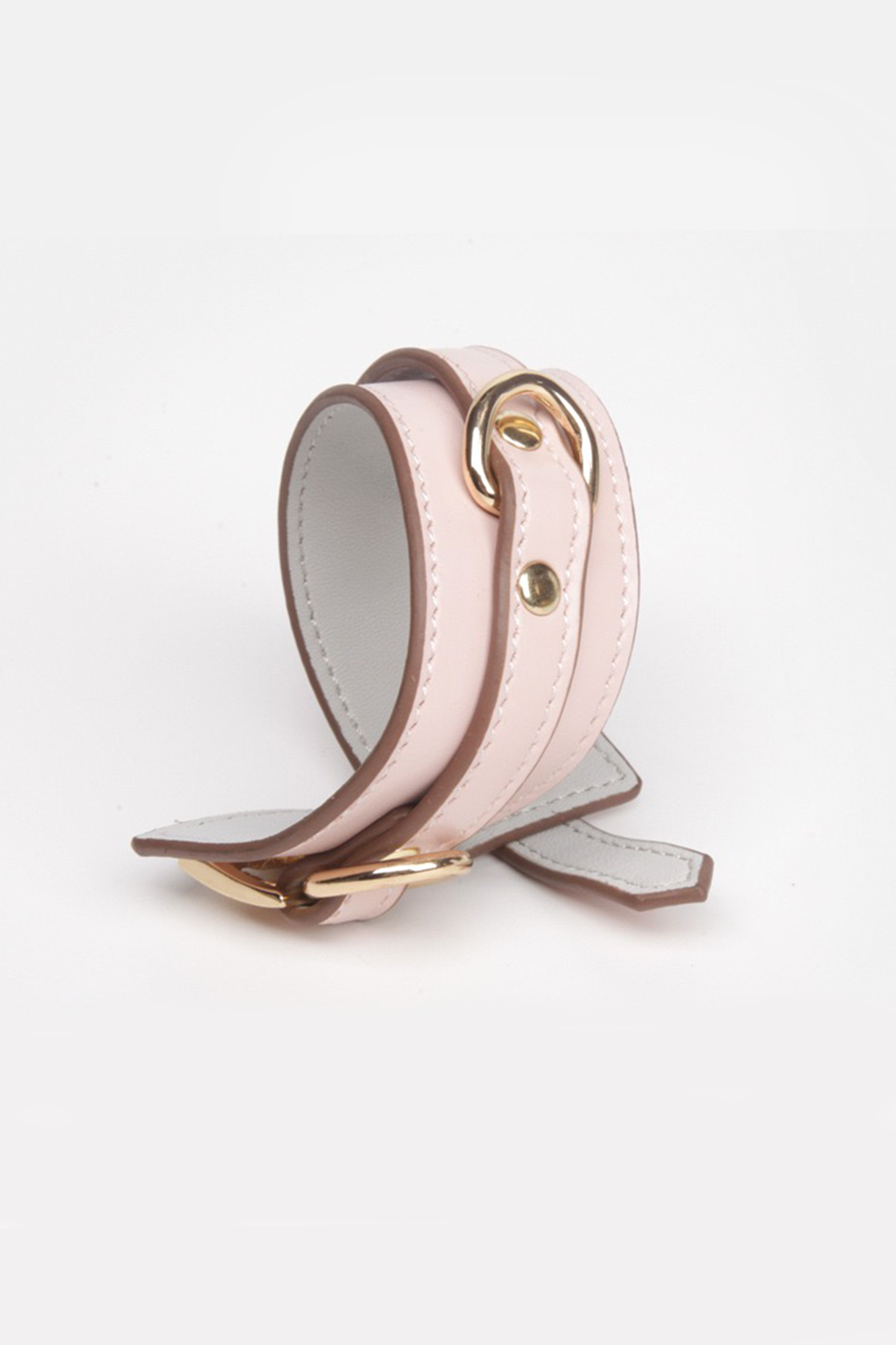 Vegan Leather Bondage Cuffs