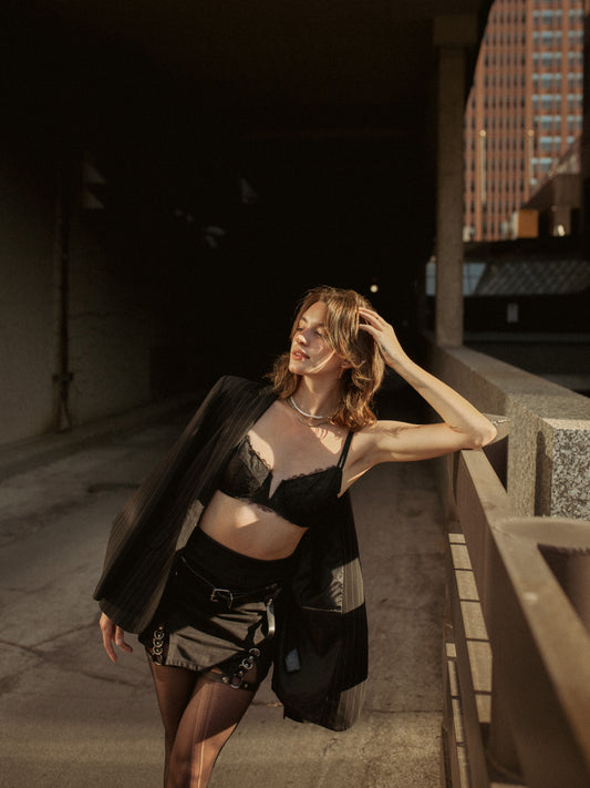 How to Wear Lingerie as Outerwear: 8 Outfit Ideas That Actually Work