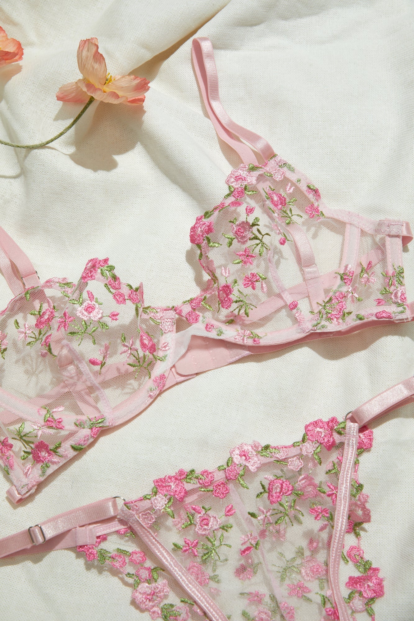 Floral Lingerie