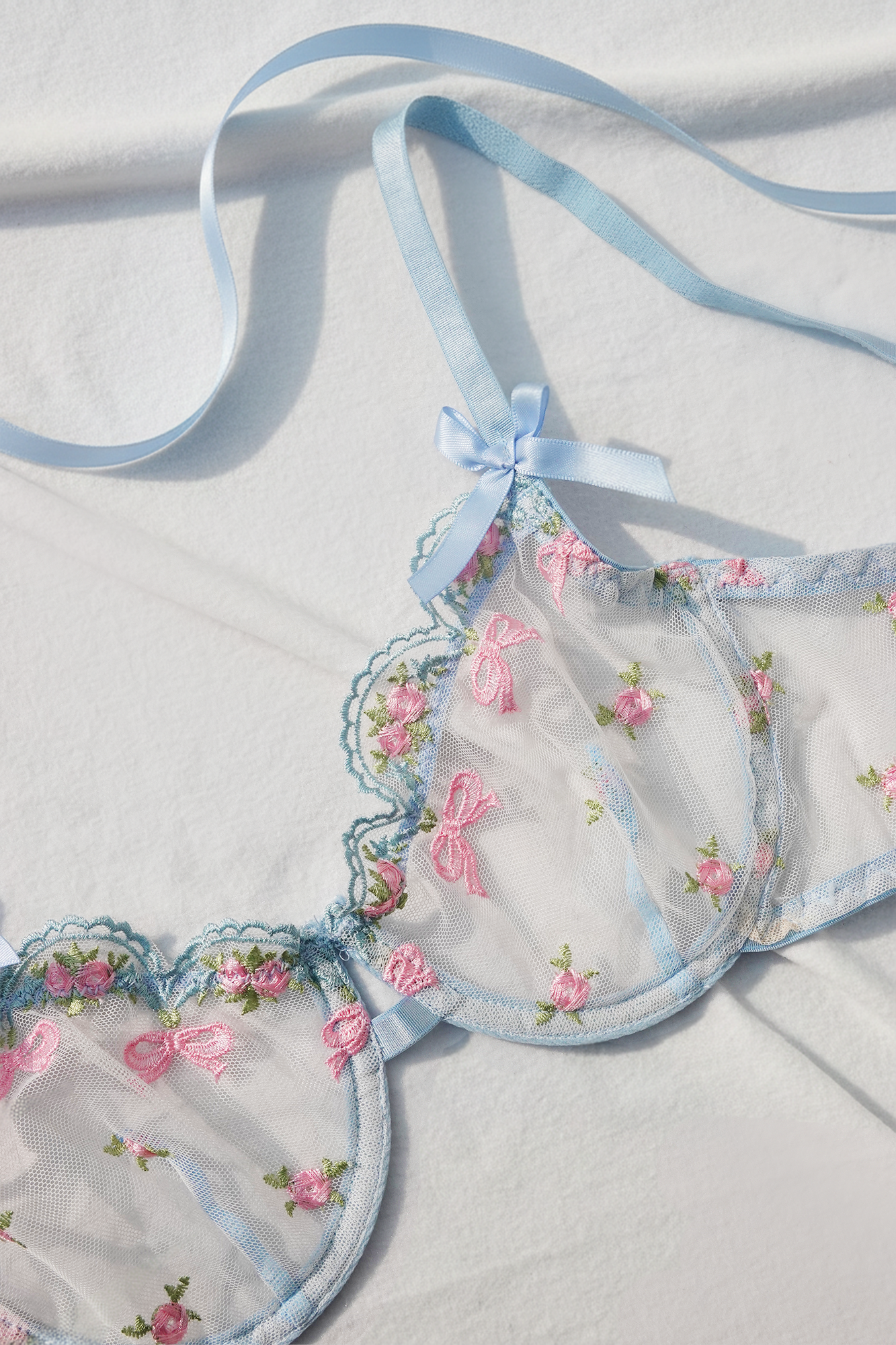 Baby Blue Bra and Panty Set