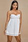 white babydoll dress