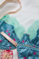 Embroidered Rose Lingerie Set with Lace