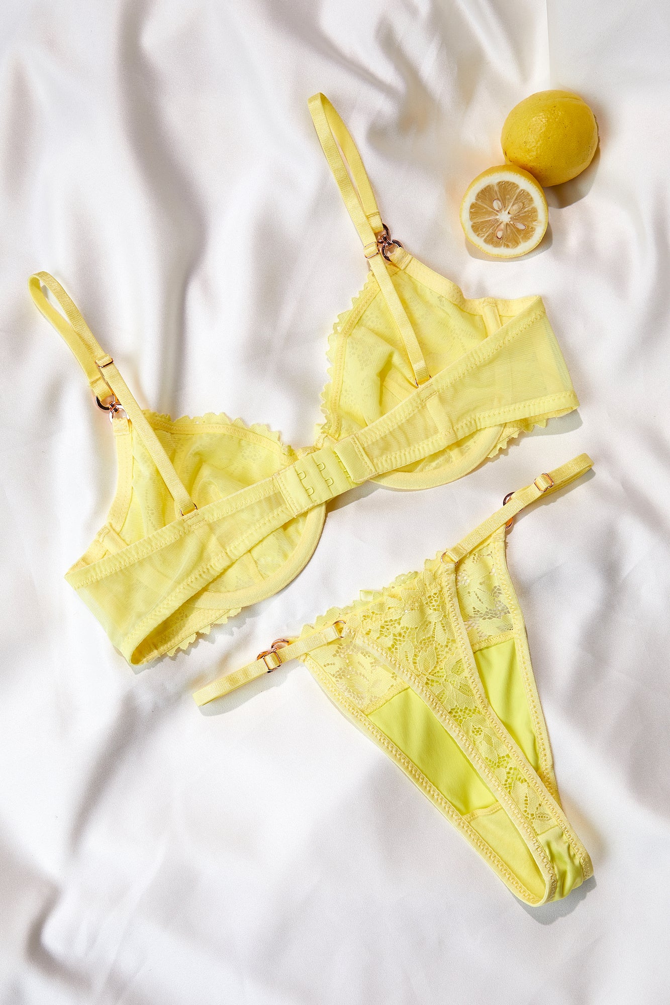 Sunny Yellow Lingerie Set