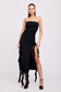 Strapless Midi Dress