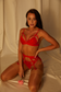 Red Heart Lingerie Set