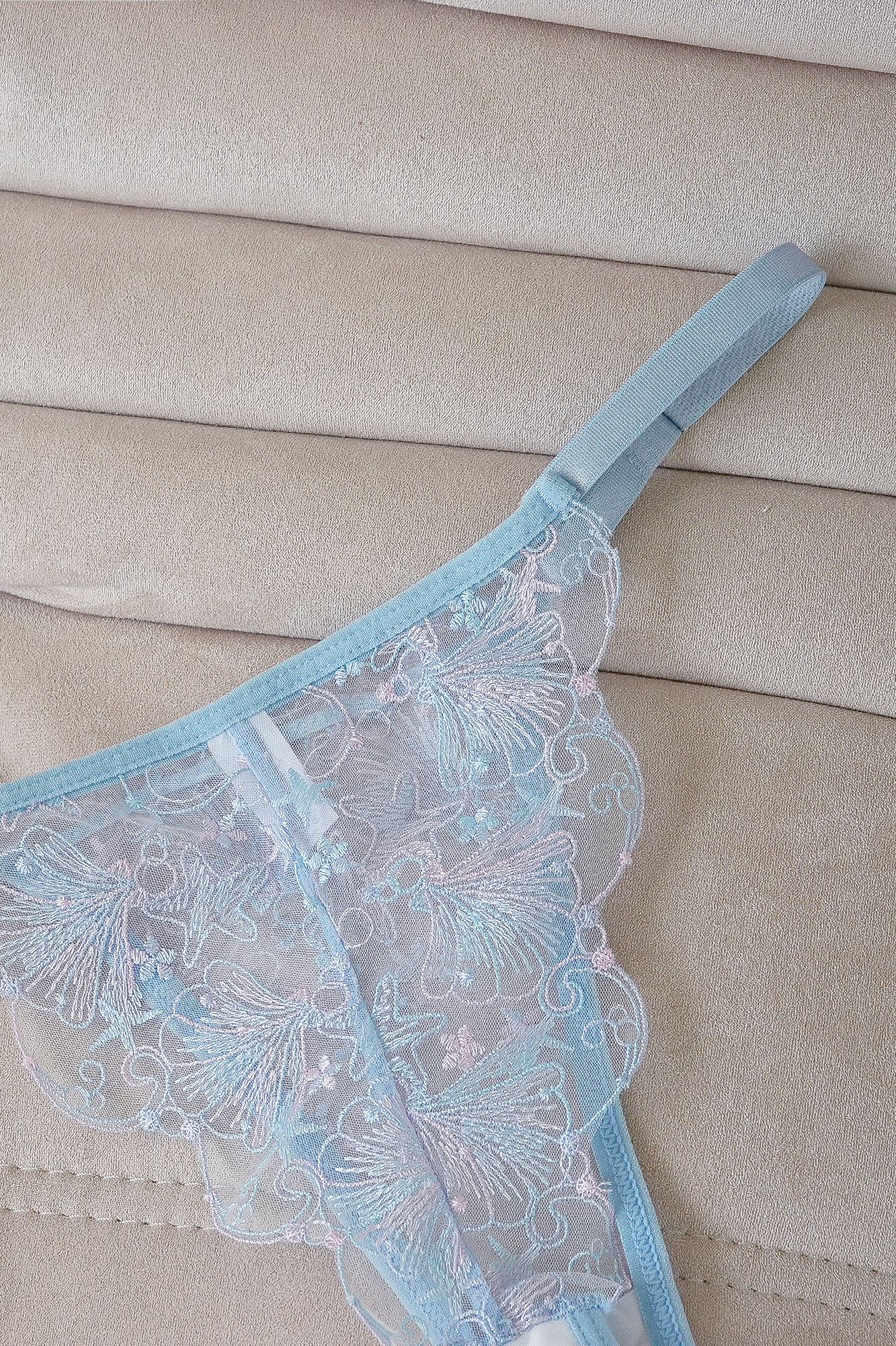 Seashell Light Blue Lingerie