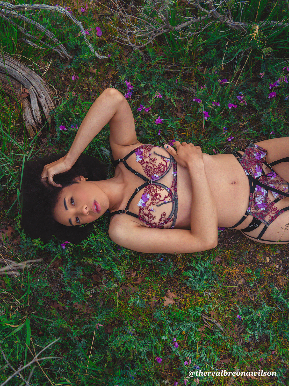 Dark Fairy Purple Lingerie-Moxy Intimates